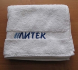 Банное полотенце с вышивкой Вашего логотипа Банное полотенце с вышивкой Вашего логотипа